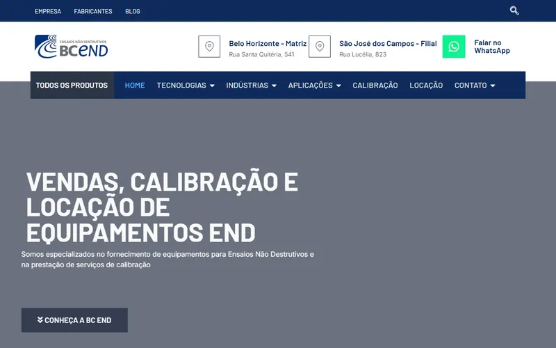 Site da BCEND