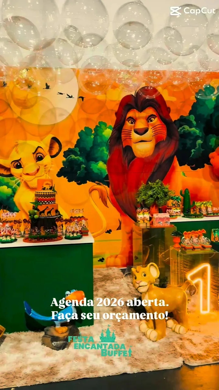 Anúncio da Festa Encantada no Instagram