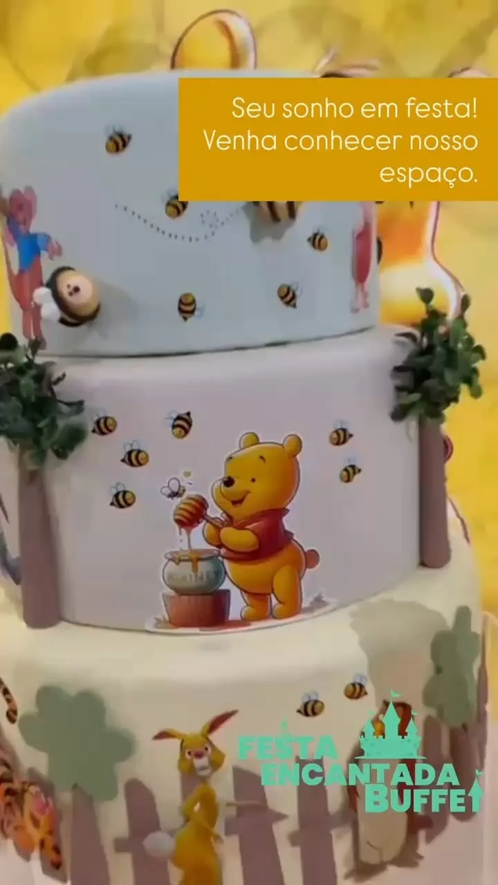 Anúncio da Festa Encantada no Instagram
