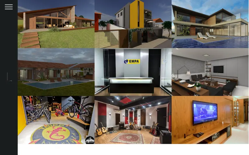 Site da Dobe Arquitetura