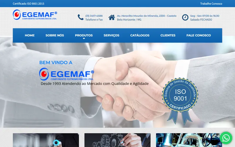 Site da Egemaf