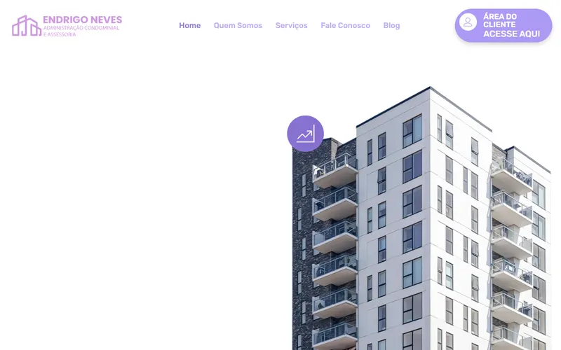 Site da Endrigo Neves