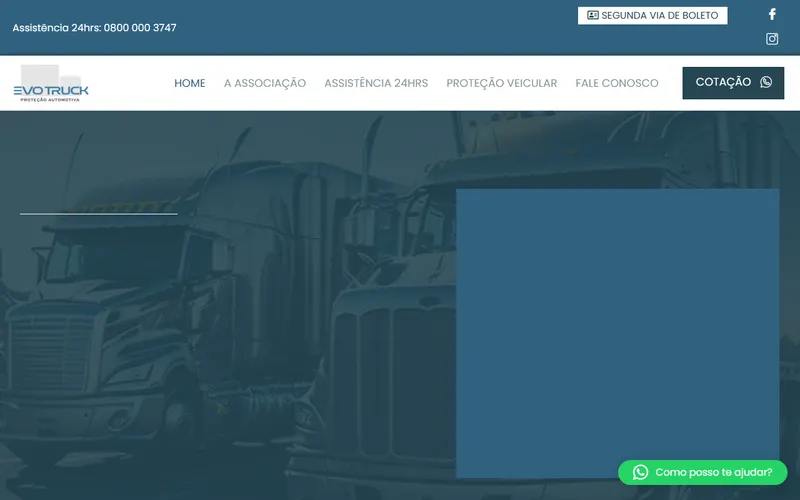 Site da Evotruck