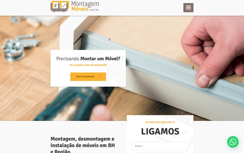 Site da Montagem Móveis