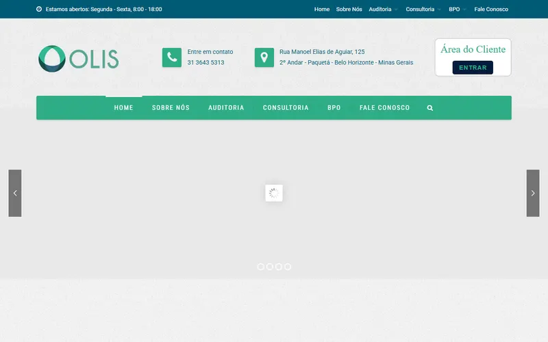 Site da Olis Contabilidade