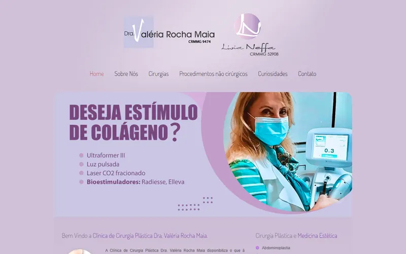 Site da Valéria Rocha Maia